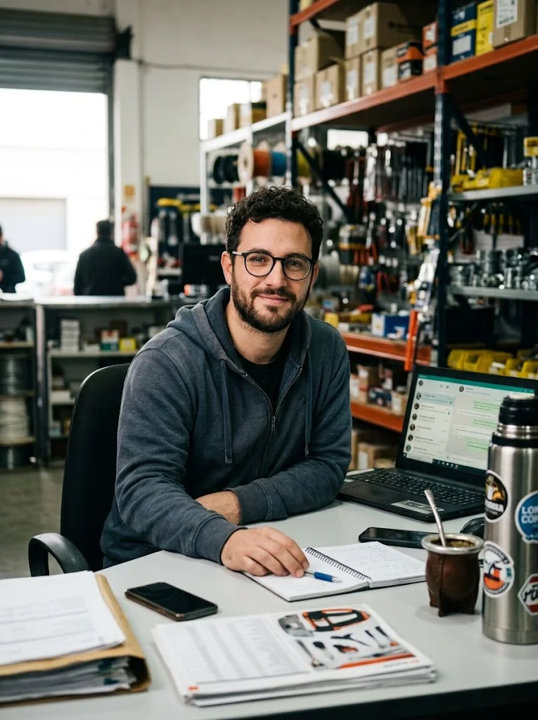 Emiliano, responsable de canales digitales y e-commerce